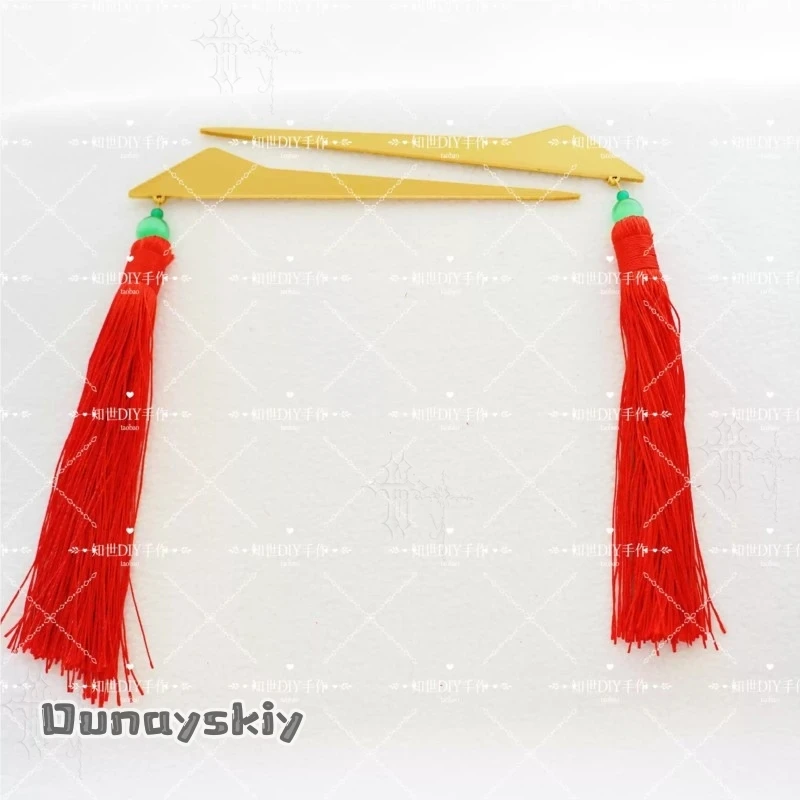 CR812 «Хотя я и неумелая злодейка» Коу Рейрин: аксессуары, ожерелье, заколка для волос, красная цветочная заколка, головной убор персонажа аниме, реквизит. (art.: 3920dcf0e3fd1) - 3920dcf0e3fd1