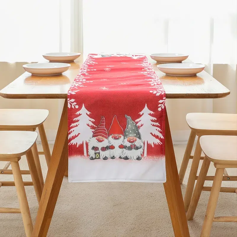 

Christmas Home Decor Prop Rudolph Table Runner