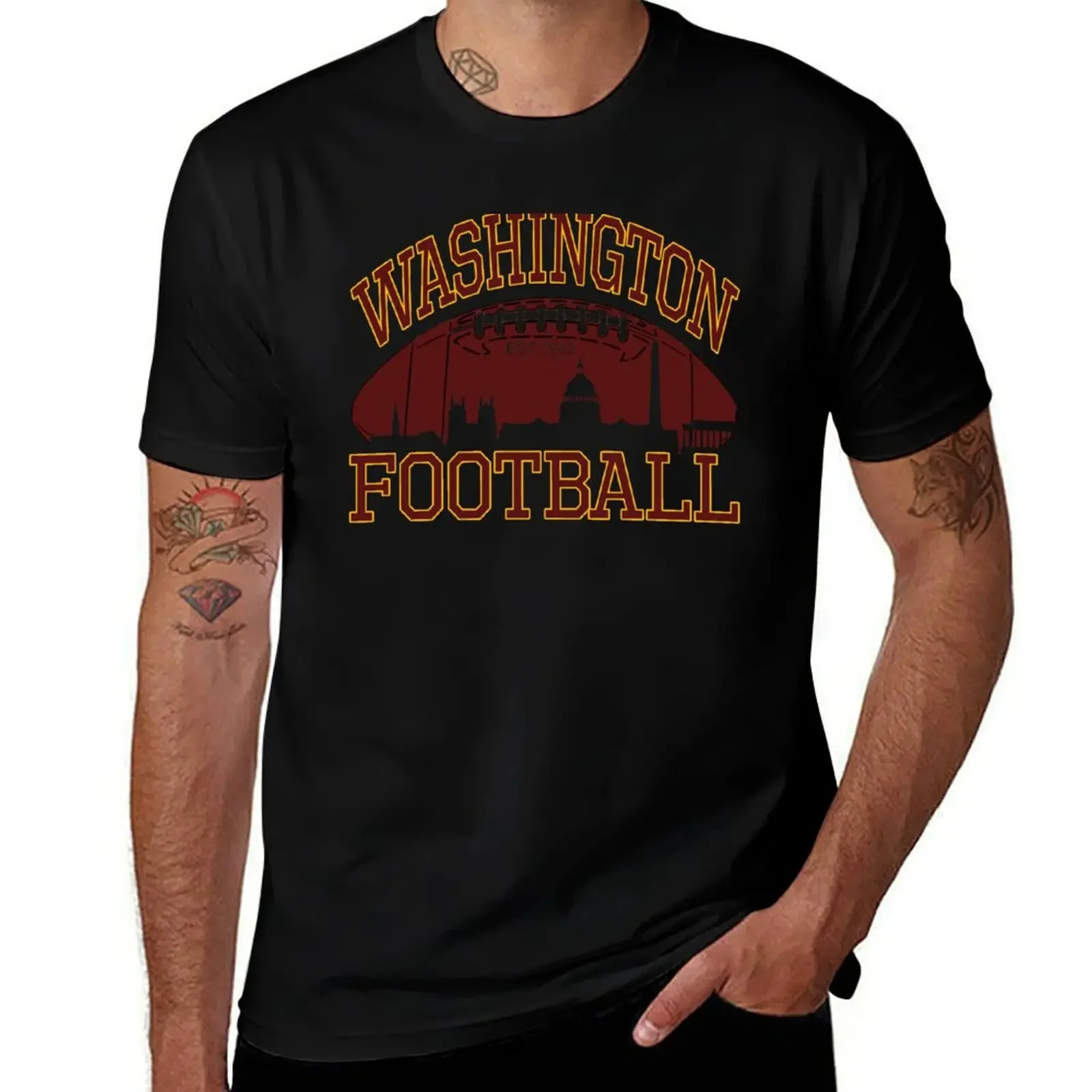 Футболка Washington Football Team черная мужская