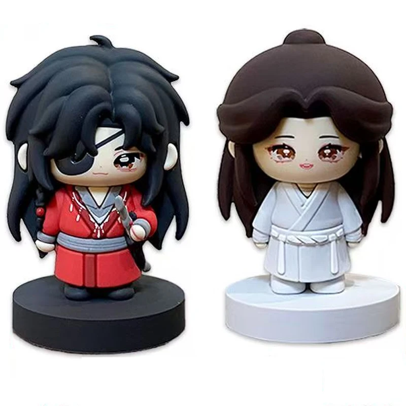 2 шт. аниме Tian Guan Ci Fu Xie Lian Hua Cheng фигурка небесного чиновника благословение ПВХ Solt