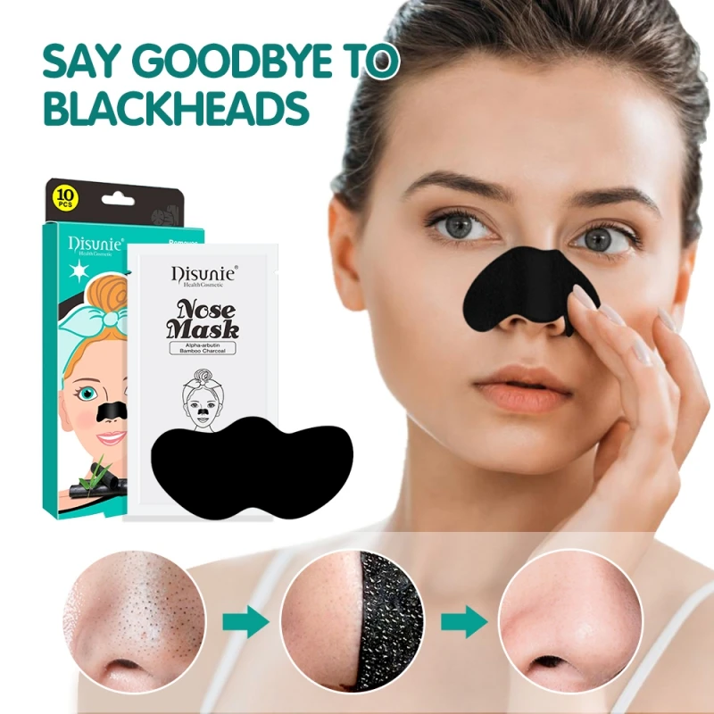 

Nose Blackhead Pore Acne Treatment Masks Pore Clean Strips Nose Black Head Remove Stickers Deep Cleansing Skin Care