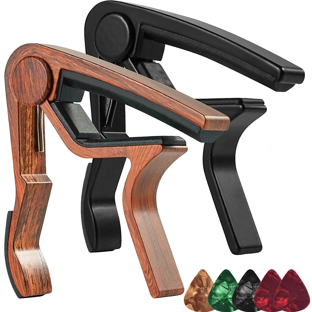 

Guitar Capo Clip Clamp Sandhi Tone Modified Picks Exquisite Function Metal Multi Usefulelectric Ukulele Banjo Acoustic