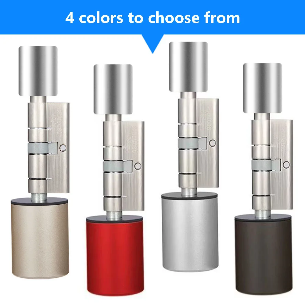 Variable size Fingerprint lock door Smart Outdoor Electronic Cylinder |