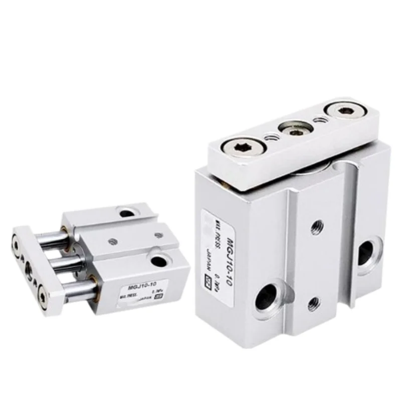 Миниатюрный цилиндр направляющего штока серии MGJ MGJ6-5 MGJ6-10 MGJ6-15 MGJ6-20 MGJ10-5 MGJ10-10 MGJ10-15