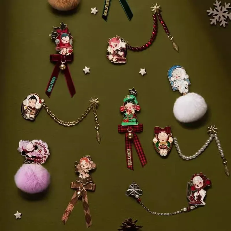 Подлинная рождественская серия Skullpanda As I Wish Tell Me What You Want Series слепая коробка модные