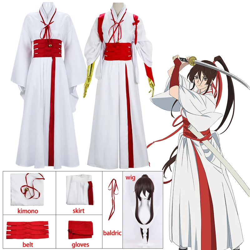 

Yamada Asaemon Sagiri Cosplay Costume Anime Jigoku Raku Cosplay Costume Kimono Haori Wig Carnival Clothing Girl Women