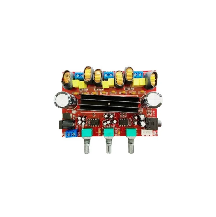 Фото TPA3116D2 Плата цифрового усилителя сабвуфера DC12V-24V 2x50W + 100W XH-M139 2,1-канальный цифровой усилитель мощности для аудио своими руками №2