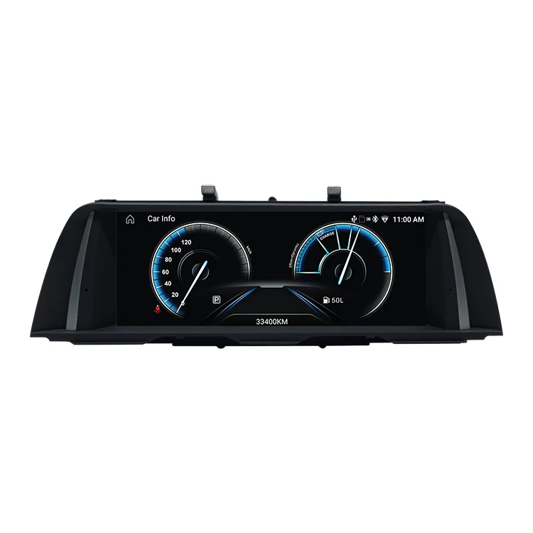 Автомагнитола на Android 10 0 для BMW 5 серии F10 F11 2010-2016 CIC NBT Авторадио BT GPS-навигация