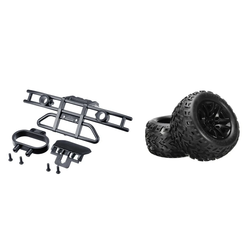 

1 Pcs Bumper Set EA1021 & 2 Pcs Bigfoot Wheel Tire Tyre EB1002