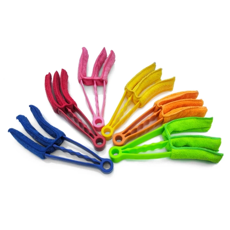 

Soft Fiber Brush Car Interior Air Outlet Cleaning Brush Shutter Dust Removal Brush Car Detailing Brush Window Corner Cleaning