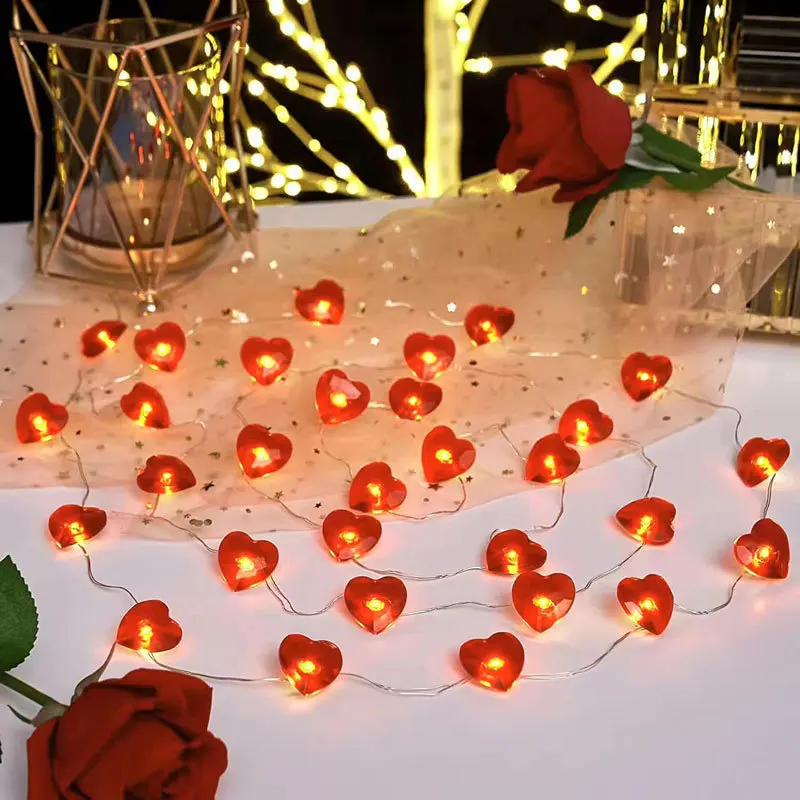 Гирлянды на День Святого Валентина