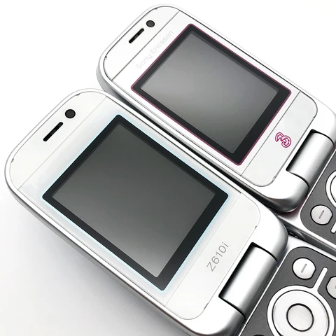 Разблокированный оригинальный мобильный телефон Sony Ericsson Z610 Z610i GSM 3G раскладной сотовый телефон