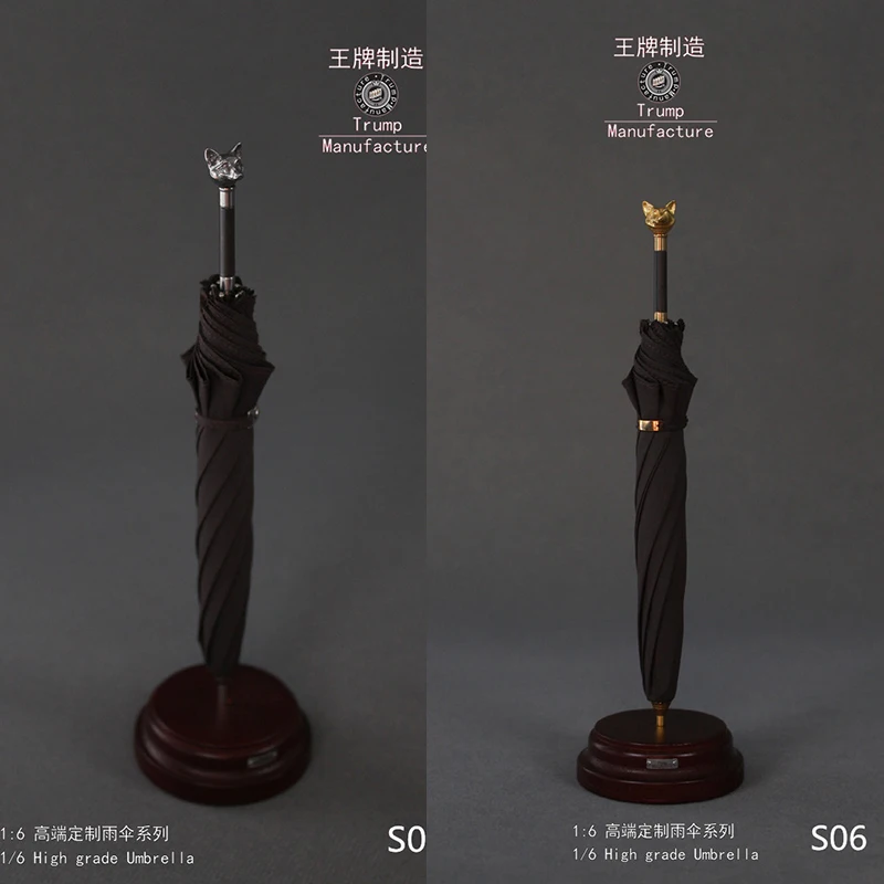 

In stock 1/6 soldier Trump manufacture high-end custom umbrella long handle umbrella 12-inch model is available