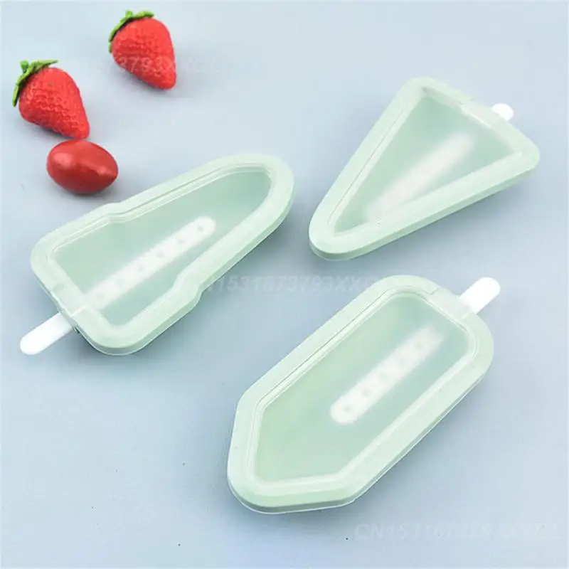 2/3/4 шт. форма для мороженого силиконовый материал удобная формочка желтая