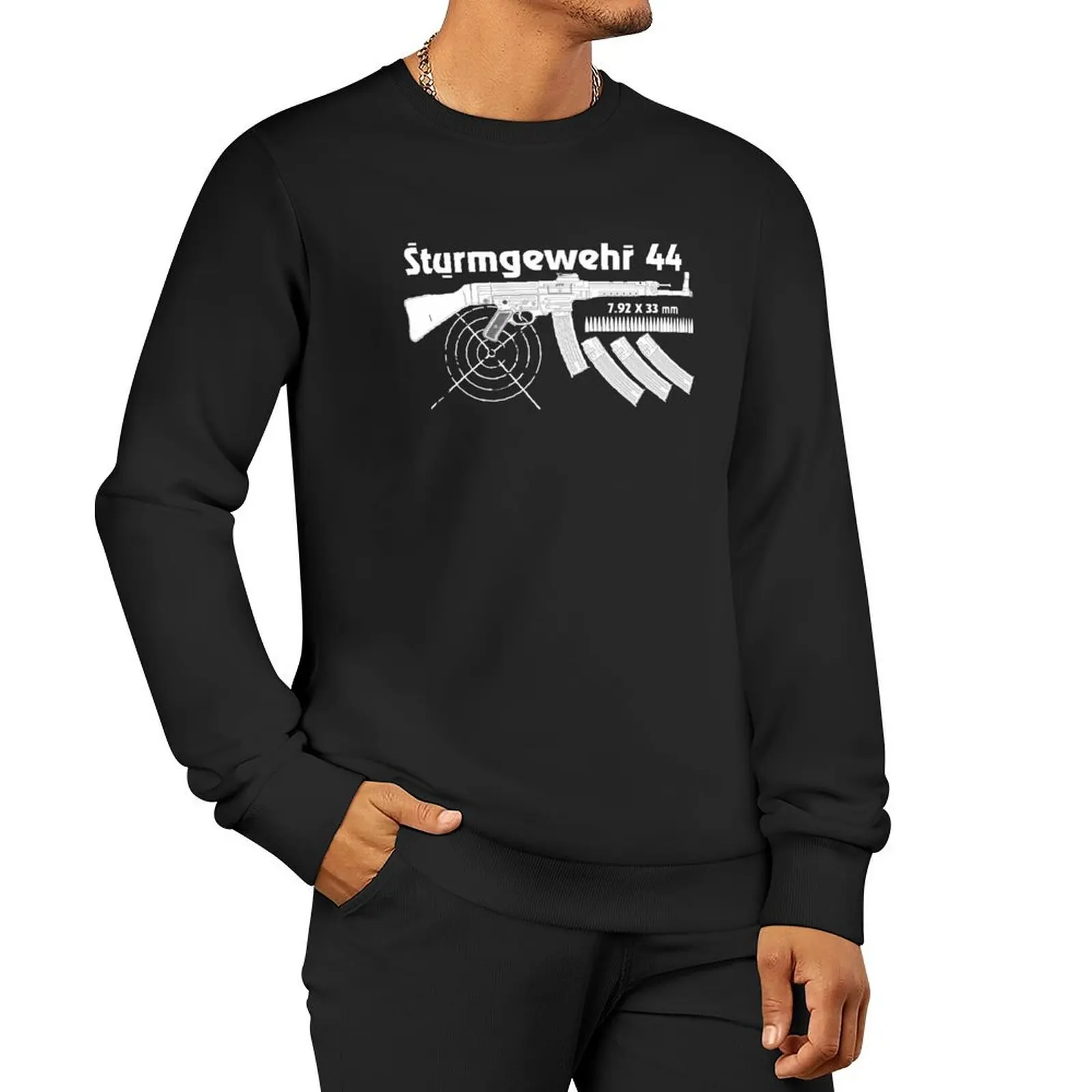 Stg 44 пуловер с капюшоном спортивный костюм новая толстовка