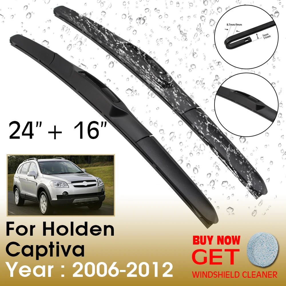 

Щетка стеклоочистителя для Holden Captiva 24 + 16 дюймов 2006-2012