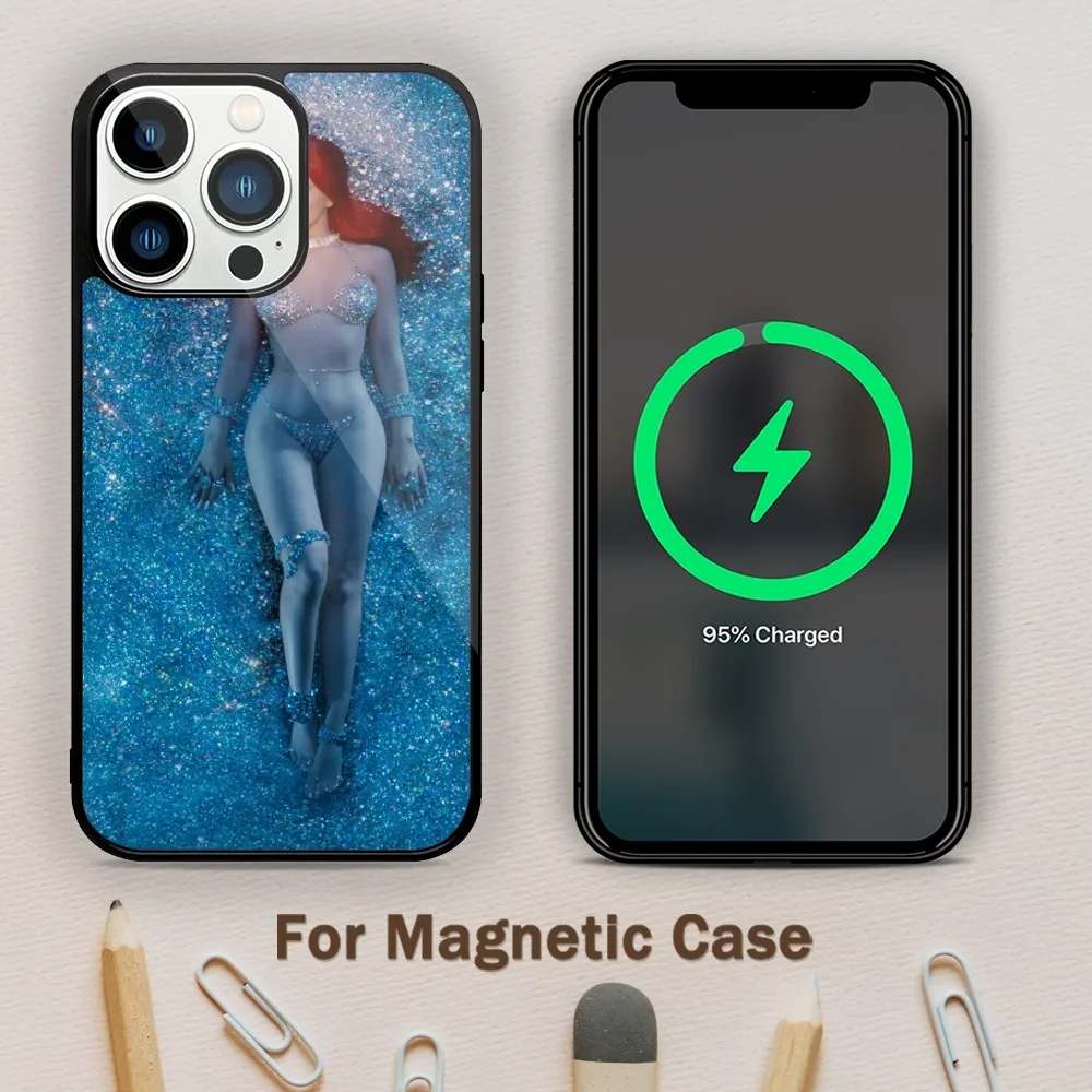 Магнитный Чехол Для Телефона Diamonds And Dancefloors Ava Max iPhone 11/12/13/14/15/Mini Pro XS X S Plus XR