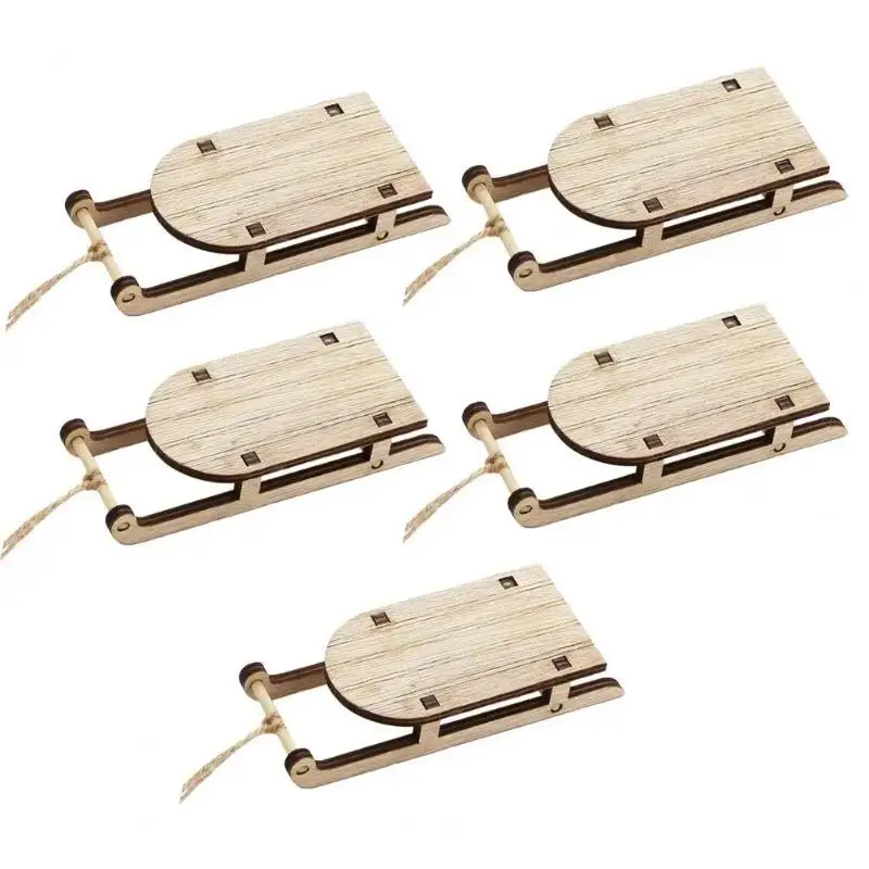 Искусственные Санты деревенский бревен естественный мини Рождественский стол