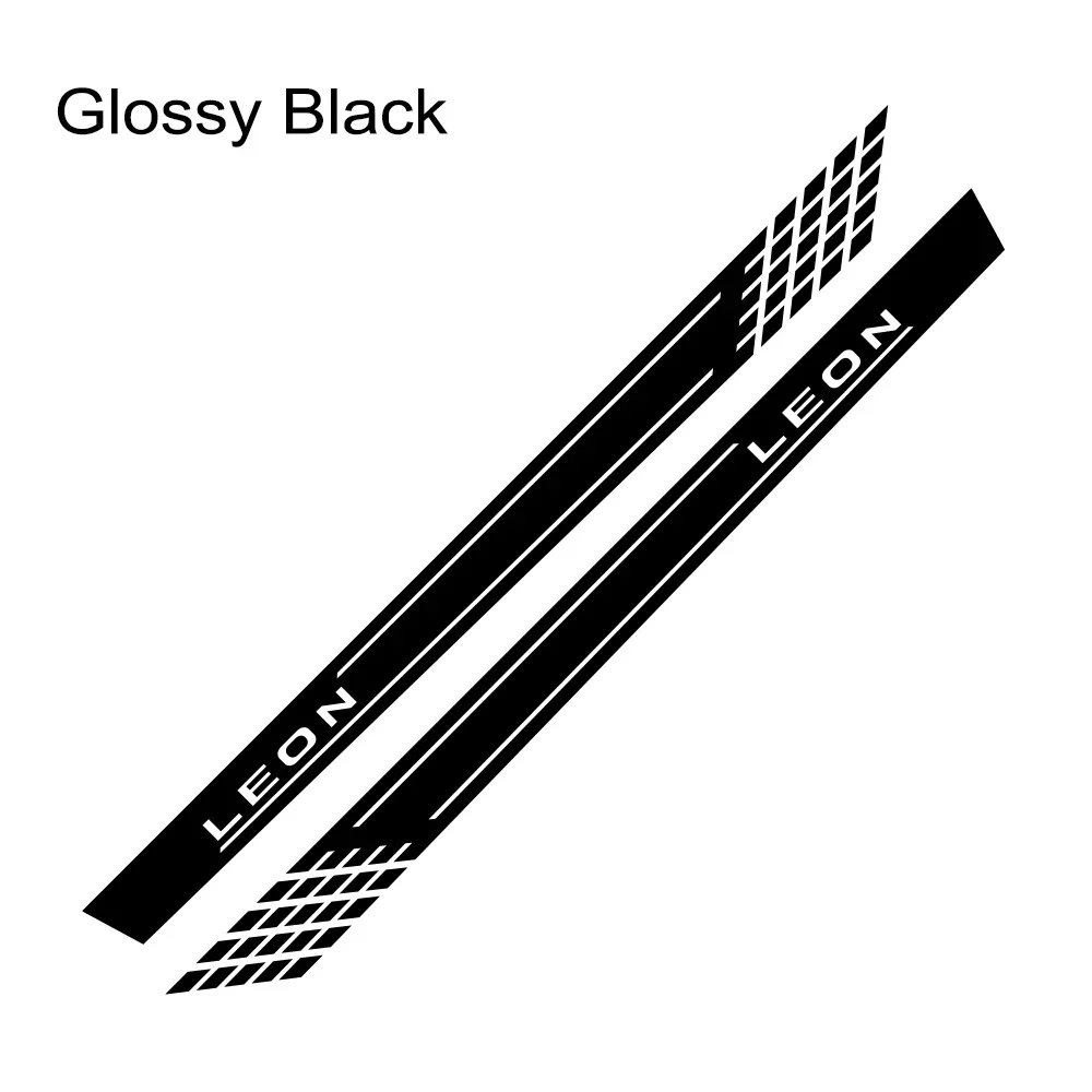 

2 шт., автомобильные виниловые наклейки на дверь и боковую длинную юбку