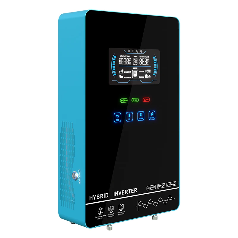 

Smart 6500w 130A MPPT low price china wholesale pure sine wave inverter for dc power system