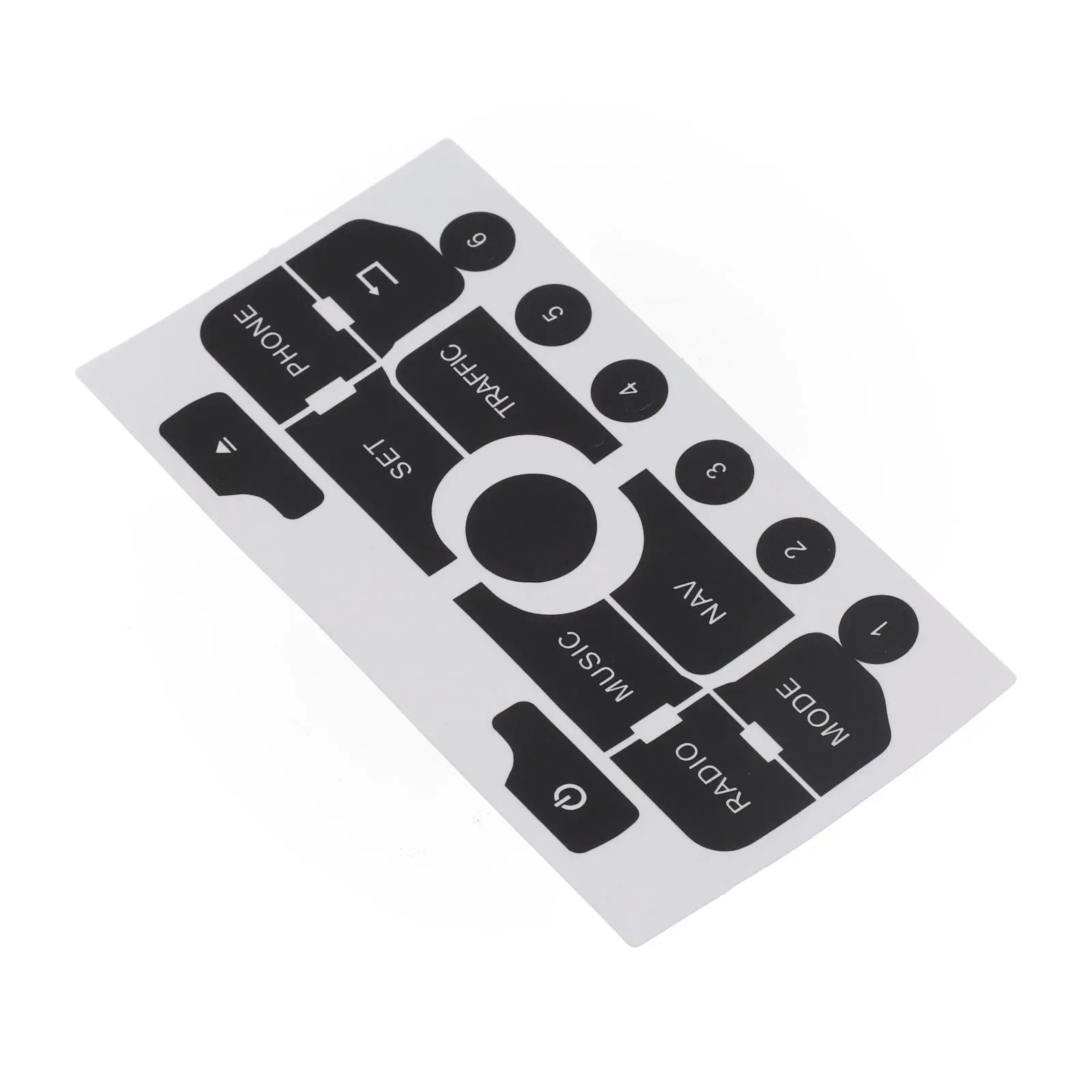 Набор наклеек ремонтные кнопки кнопка навигационного управления отражающий