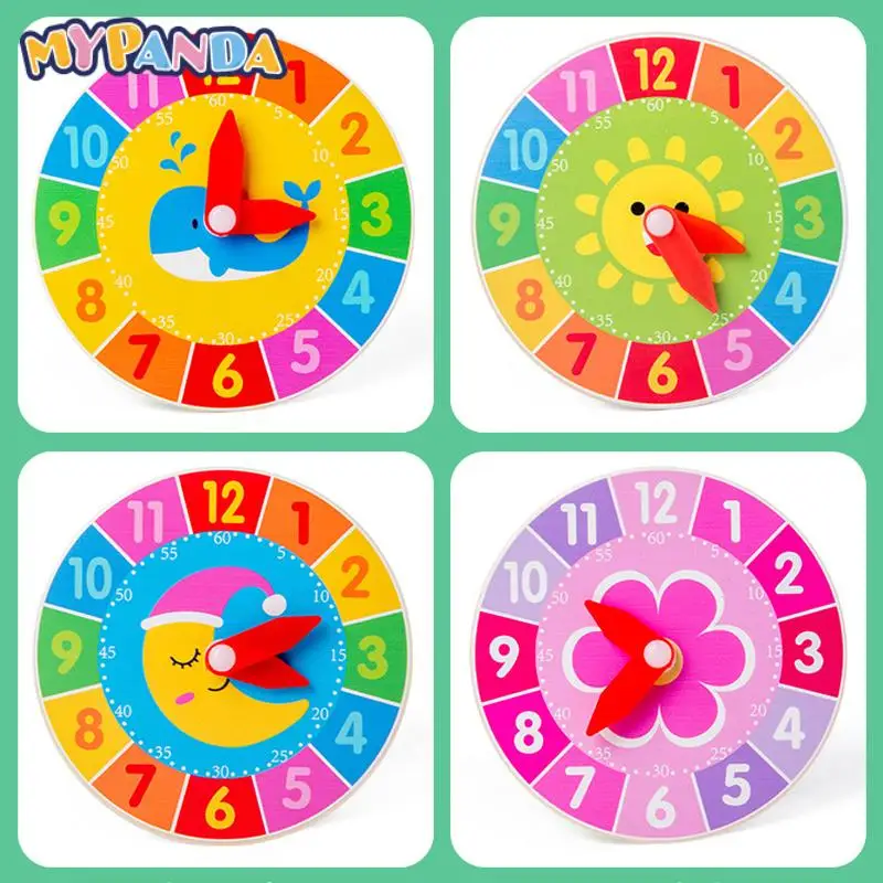 

Busy Board DIY Clock Toys Baby Montessori Sensory Activity Board Accessories