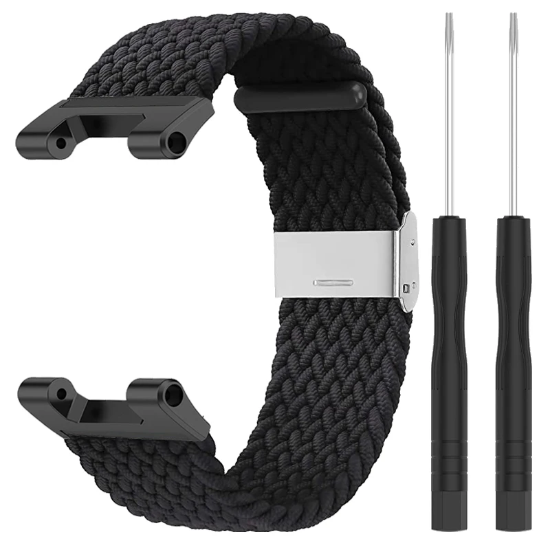 Elastic Braided Straps For Xiaomi Amazfit T-Rex Pro Trex Belt Nylon Adjustable Bracelet For Huami Amazfit T-Rex Smart Watch Band
