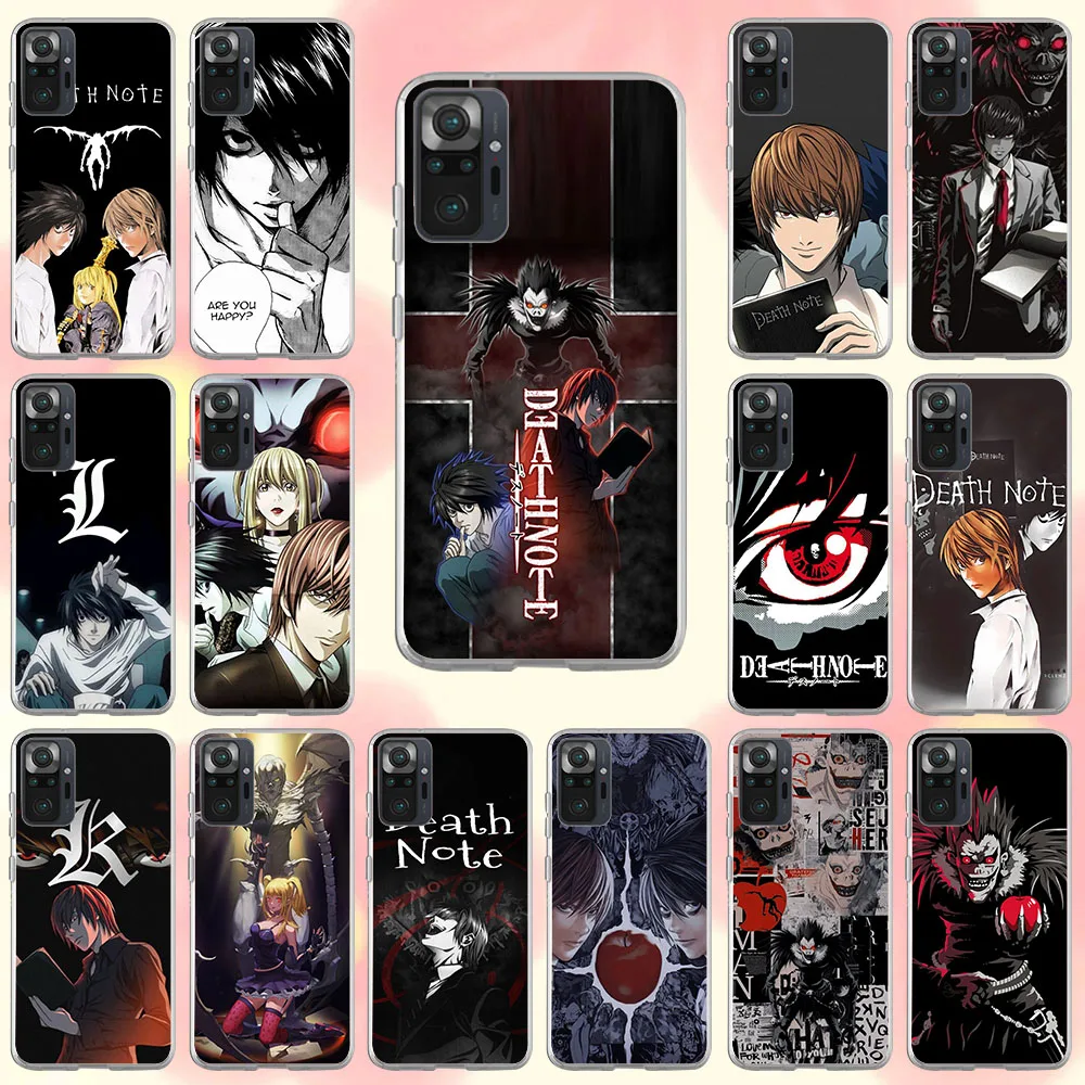 HZ-19 Death note Soft чехол для Moto G52 G42 G32 G23 G22 G14 G84 E32 G62 G04 G24 G72 G71 G73 G34 G20