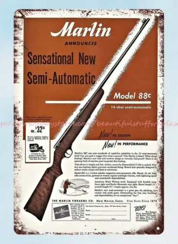 1949 огнестрельное ружье винтовка Марлин модель 88C полуавтоматический