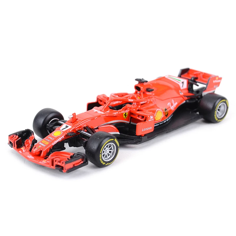 Модель гоночного автомобиля Bburago 1:43 2021 RB16B SF1000 SF90 SF71H SF70H RB15 RB14 W10 F1