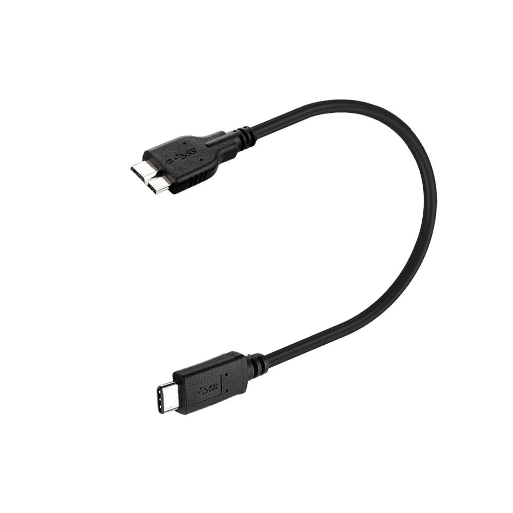 Разъем типа C 3.1 к разъему Micro B длина 1 м 3 фута для мобильного жесткого диска Macbook и