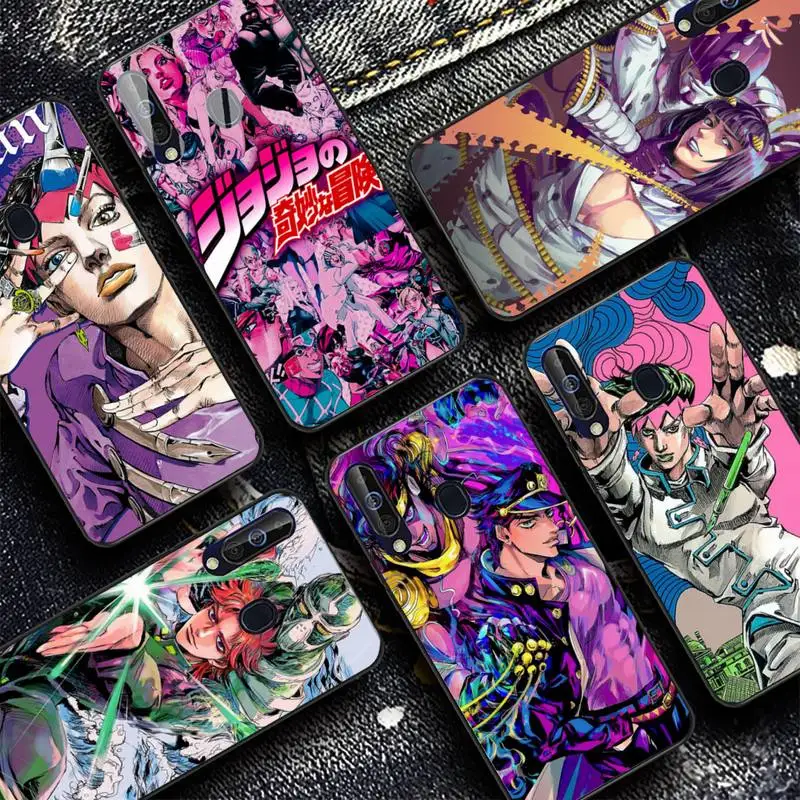 

Cartoon Anime JoJos Bizarre Adventure Phone Case for Samsung A51 01 50 71 21S 70 31 40 30 10 20 S E 11 91 A7 A8 2018