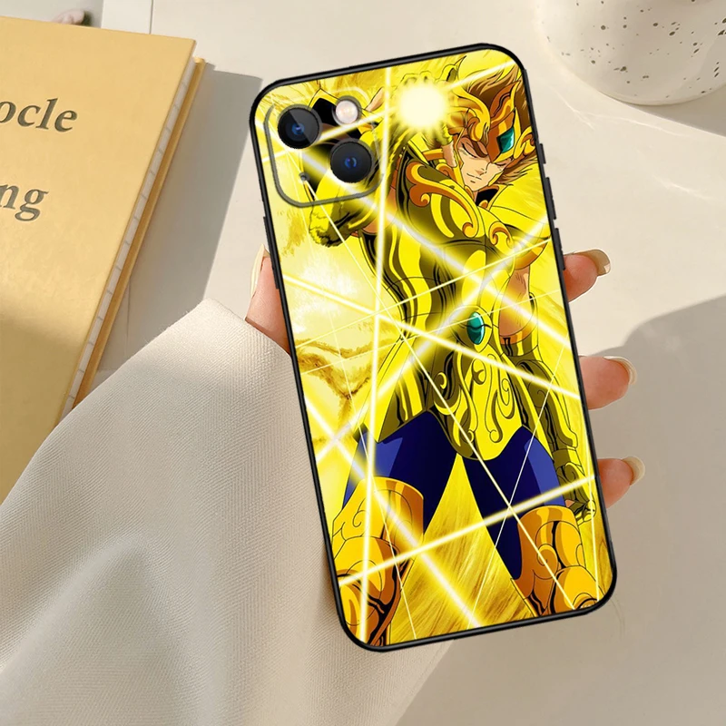 Чехол Saint Seiya для телефона iPhone 12 11 13 14 Pro Max SE 2020 2022 7 8 Plus X XR XS Mini чехол |