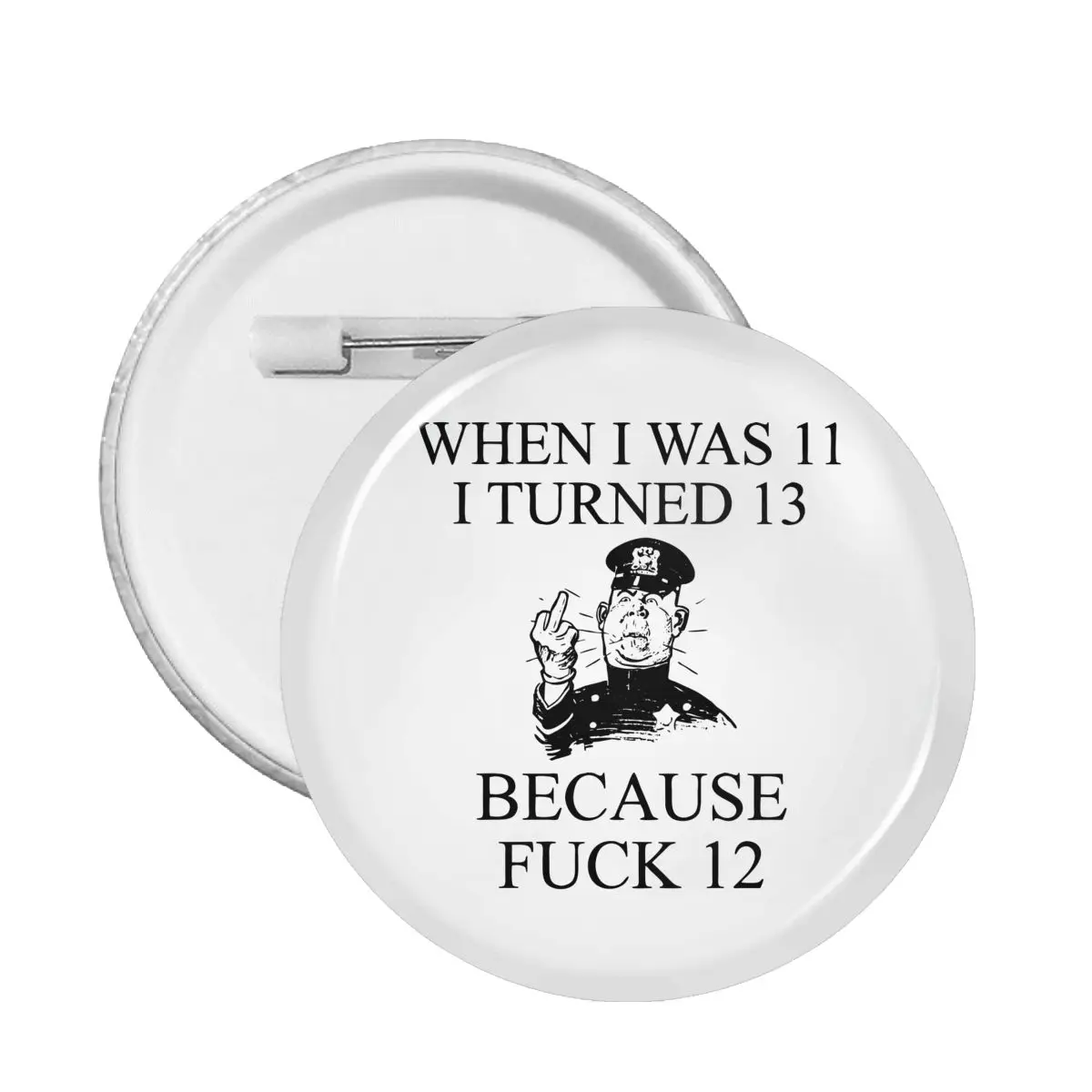 

Мягкая булавка FCK 12 на средний палец, Забавный значок на лацкан с надписью, забавная Ювелирная брошь, брелок в подарок