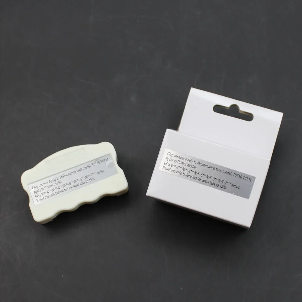 Бак для обслуживания T6710 T6711 Устройство сброса чипа Epson WP-4010 WP-4015 WP-4525 WP-4530 WP-4540 WF-5110