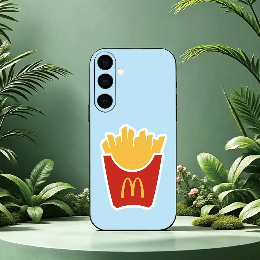 Фото Чехол для телефона C-Cool B-Brand McDonaldsES для Samsung Galaxy A73, A72, A71, A70, A53, A52, A51 и других моделей, мягкий черный чехол, подарок. №3