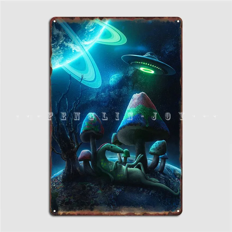 

A Distant Planet Metal Sign Wall Cave Plaques Mural Vintage Tin Sign Poster