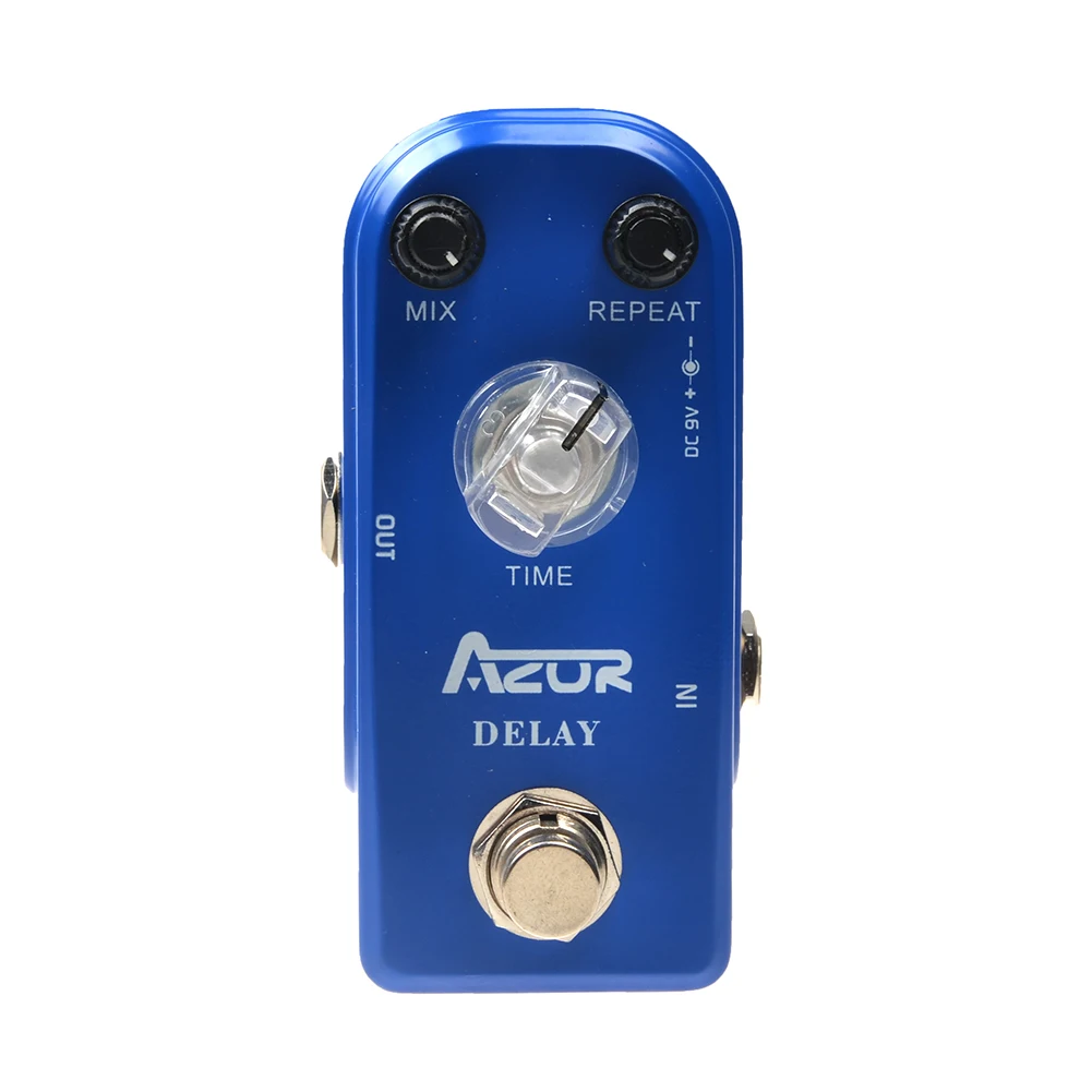 

AZOR AP-306 Vintage Analog Delay Electric Guitar Effects Pedal Mini Single Type Delay Effect Mini Effect Pedals Guitars Parts