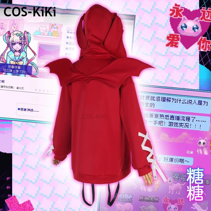 COS-KiKi Game NEEDY GIRL OVERDOSE OMGkawaiiAngel TangTang Nifty Lovely Толстовка женская