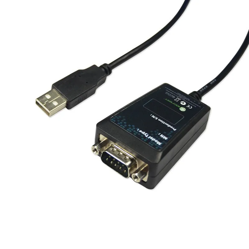 Высококачественный адаптер USB 2 0 в Serial RS-232 DB9 9Pin кабель-преобразователь RS232