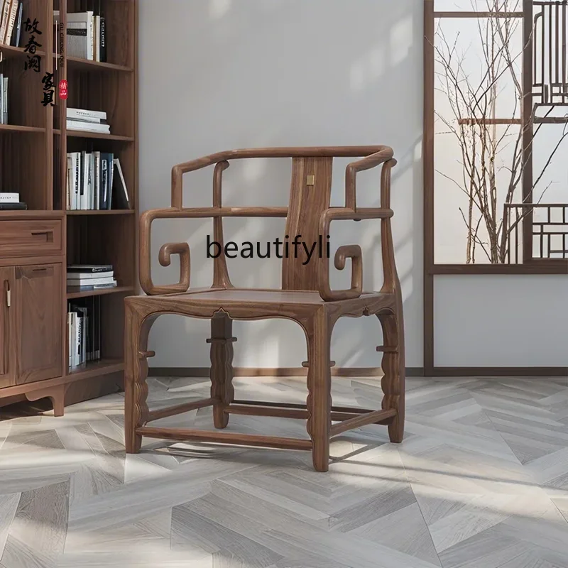 Стул из чёрного ореха