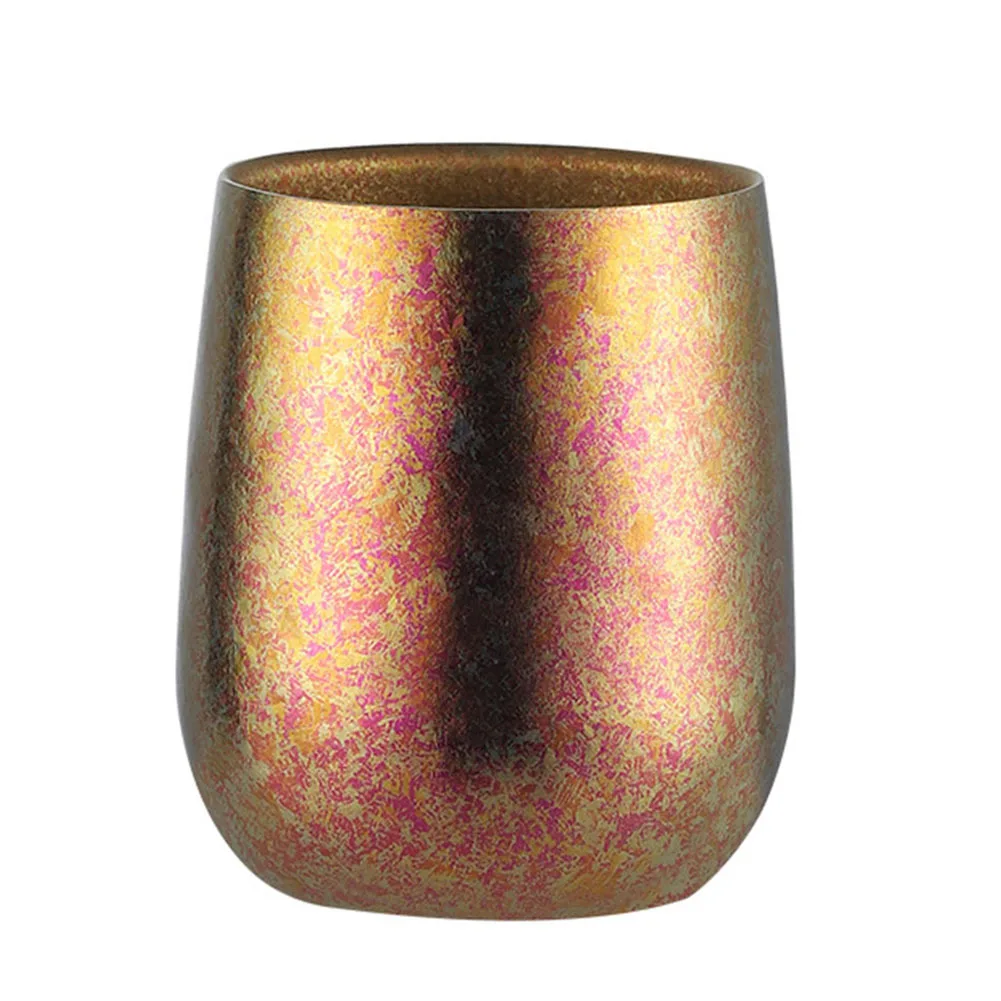 Чашка Питьевая титановая с двойными стенками 120/240 мл