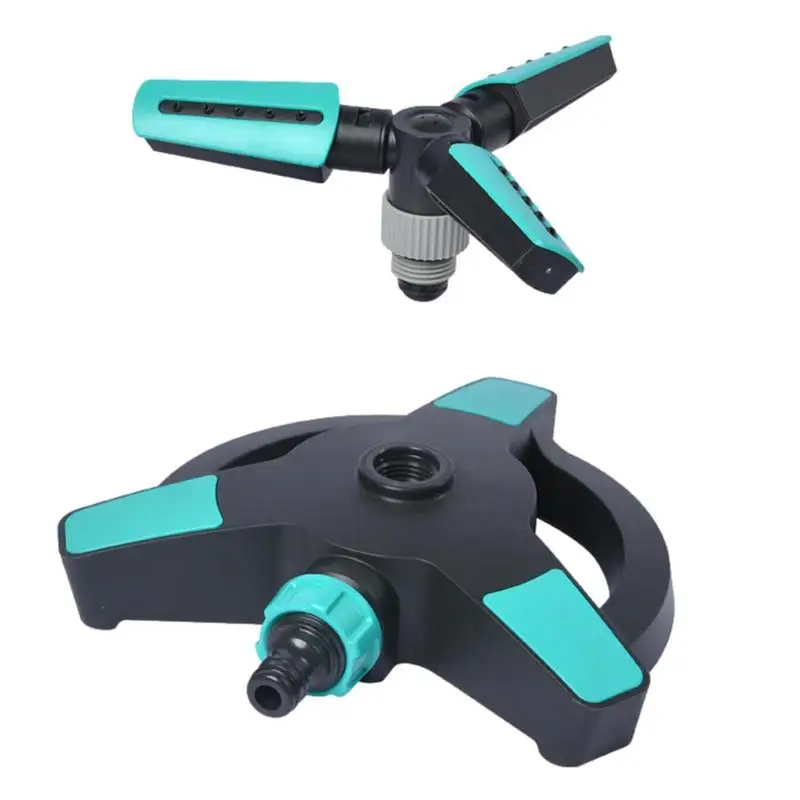 

Машина для поливки газонов, сад разбрызгиватель для двора, регулируемый угол 360 градусов, свободно вращающийся, не нарушает, для террасы