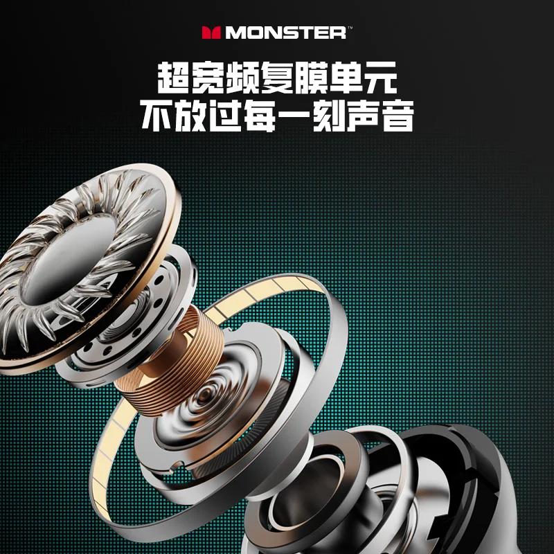 Беспроводные Bluetooth-наушники Monster XKT18 с объемным звуком 360 °