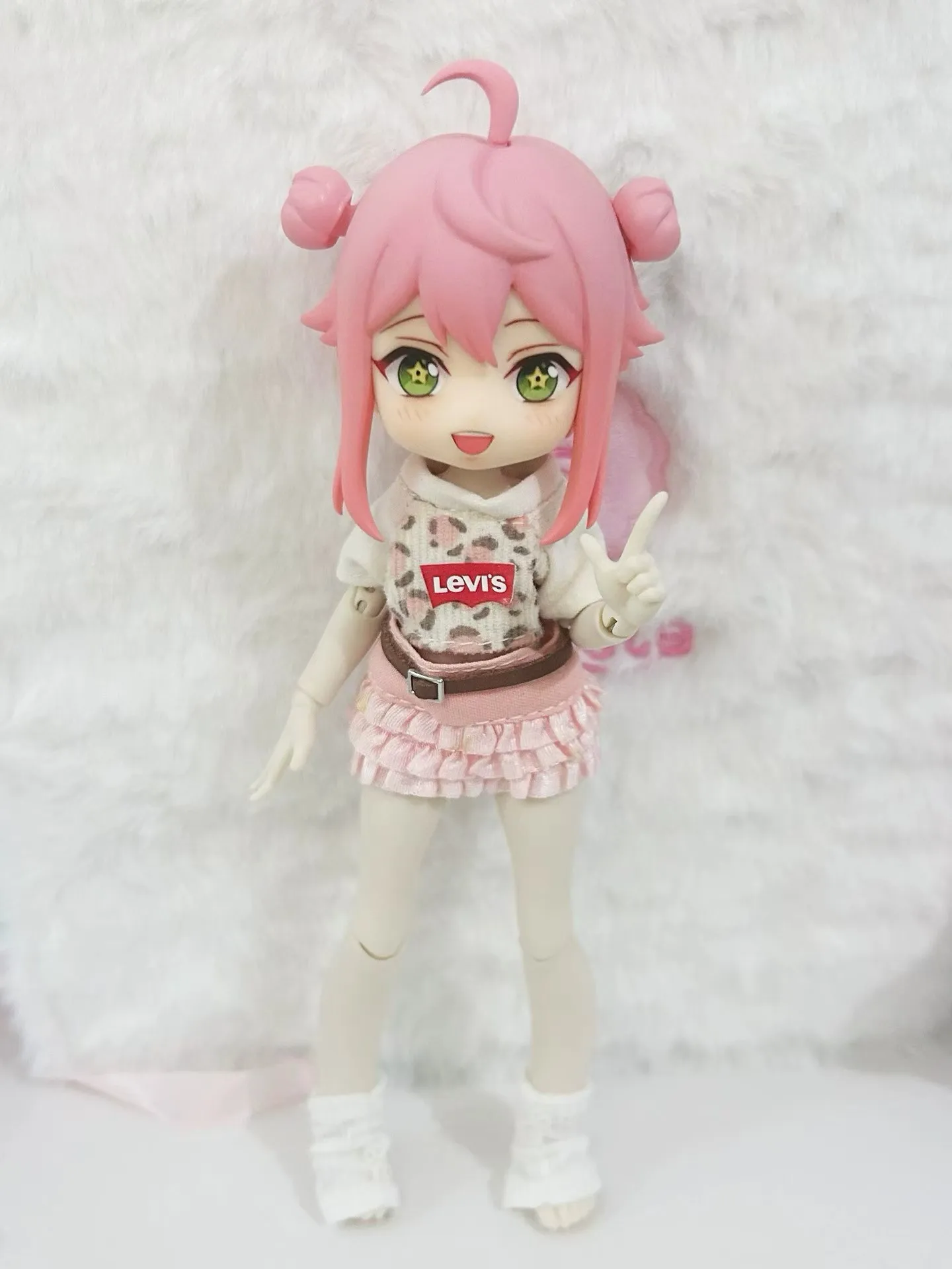 Himemiya Tori OB11 розовые волосы звезды Ob22 фрикаделька голова лицевая панель GSC съемный