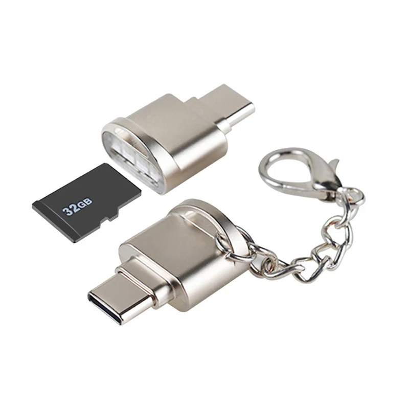 

Кардридер Mini Type C Micro TF, портативный, 1 шт.