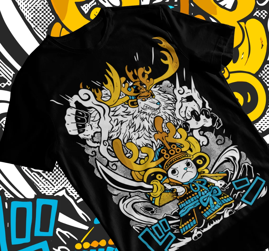 Футболка унисекс с аниме принтом