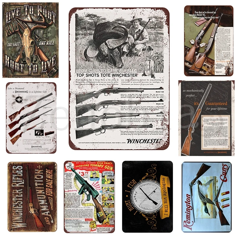 

Предупреждение ный спортивный металлический знак дробовик винтажная стрельба Оловянная пластина потертые железные картины настенное иск...