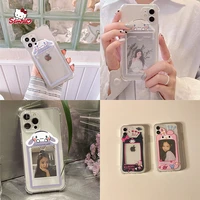 kawaii cinnamoroll my melody kuromi silicon soft phone cases for iphone 13 12 11 pro max iphone x xr 7 8 plus cute cover shells