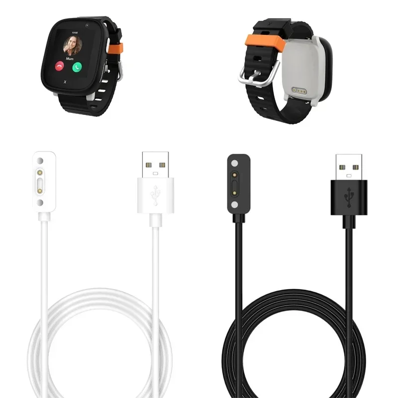Фото Зарядное устройство для смарт-часов Xplora X6 Play: док-станция, USB-кабель для зарядки, аксессуары для детских смарт-часов X6play №1